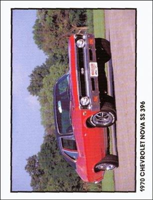 Muscle Cars (Base Set) card 19 1970 Chevrolet Nova SS 396