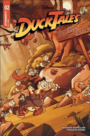Ducktales (2024) issue 2-B Francesco Tomaselli Cover