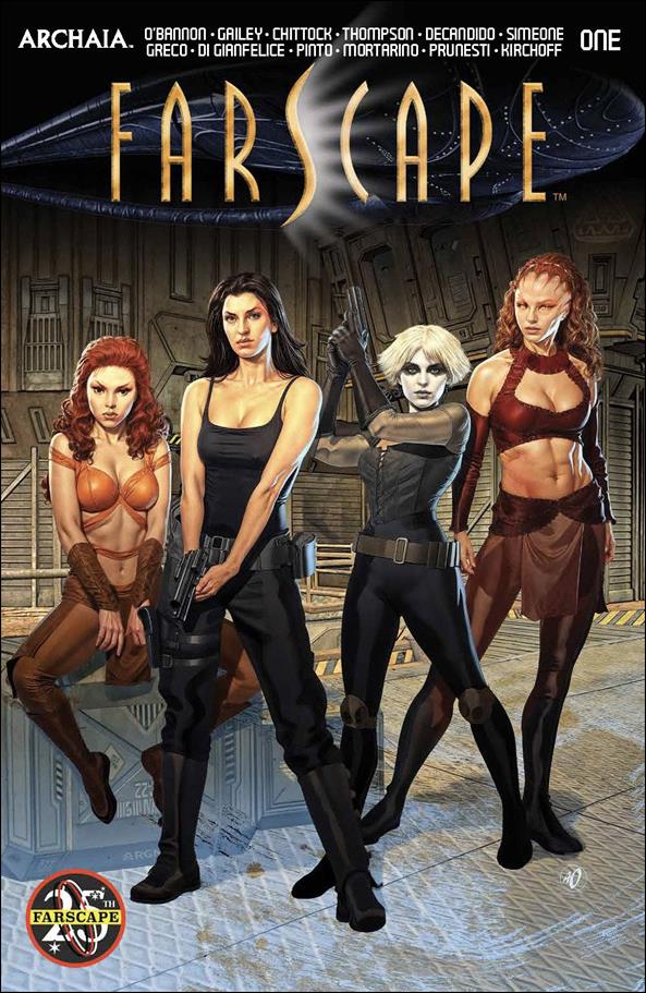 Farscape 25th Anniversary Special issue 1-B Ariel Olivetti Cover