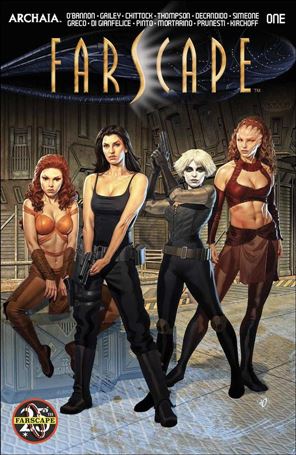 Farscape 25th Anniversary Special issue 1-B Ariel Olivetti Cover