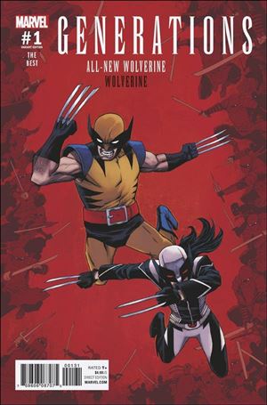 Generations: Wolverine & All-New Wolverine issue 1-C Declan Shalvey 1:25 Cover