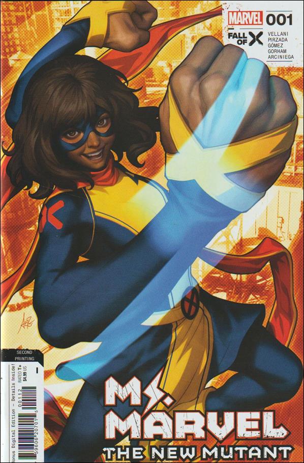 Ms. Marvel: The New Mutant issue 1-K Stanley "Artgerm" Lau Cover (Second Printing)
