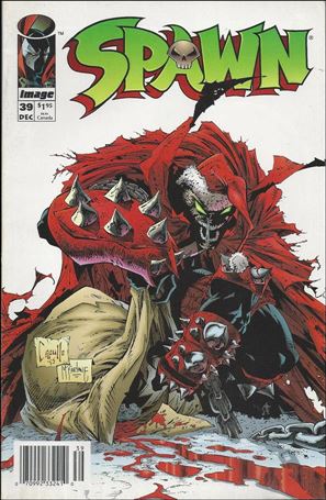 Spawn issue 39-B Newsstand Edition