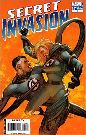 Secret Invasion (2008) issue 5-B Leinil Francis Yu 1:50 Color Cover