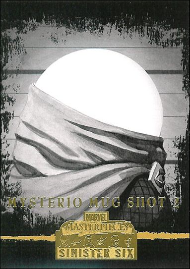 2008 Marvel Masterpieces: Series 3 (Base Set) card 84 Mysterio Mug Shot 2