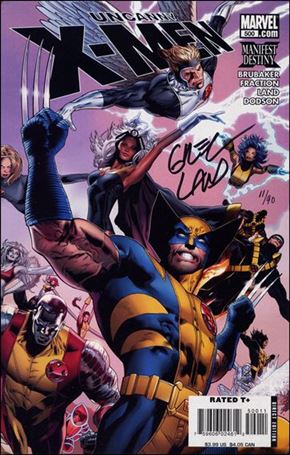 Uncanny X-Men (1981) issue 500-J DF Greg Land Cover (Signed by Greg Land) 1/90