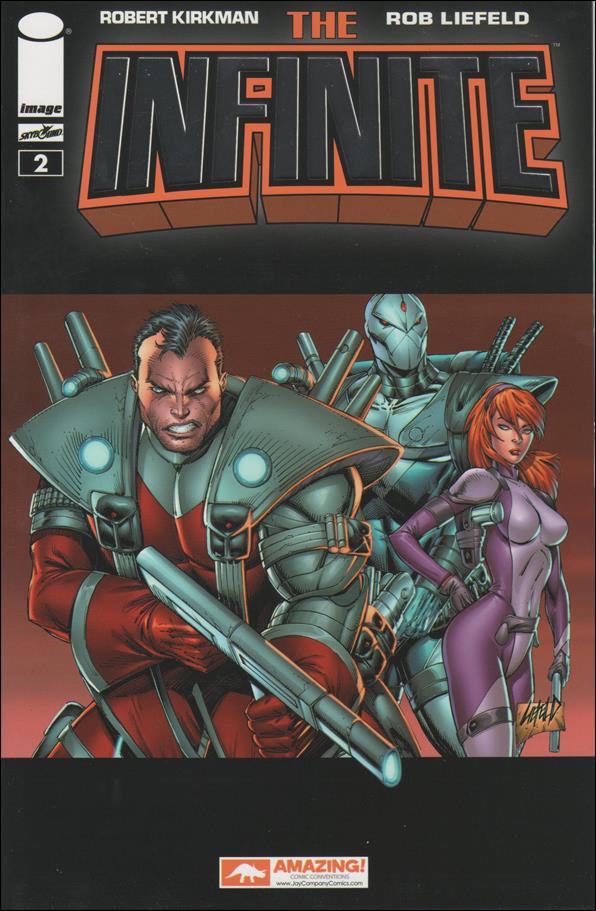 Infinite issue 2-H Rob Liefeld Platinum Foil Cover