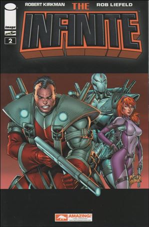 Infinite issue 2-H Rob Liefeld Platinum Foil Cover