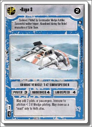 Star Wars: Hoth Revised (Base Set) card 149 Rogue 3