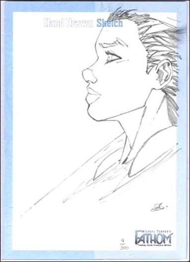 Michael Turner's Fathom (Case Topper 5X7 Sketch Card Subset) card 1 Aspen Mathews