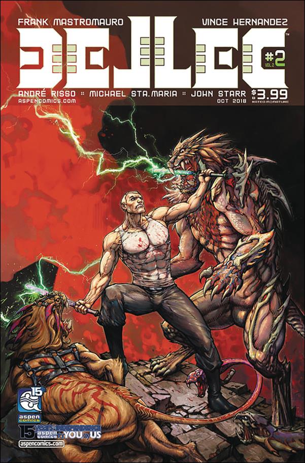 Dellec (2018) issue 2-B Paolo Barrios Cover
