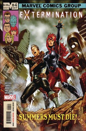 Extermination (2018) issue 4 Mark Brooks Cover