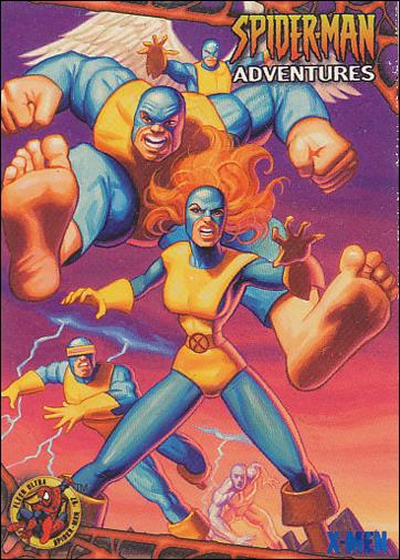 1997 Fleer Ultra Spider-Man (Base Set Blue) card 69 X-Men