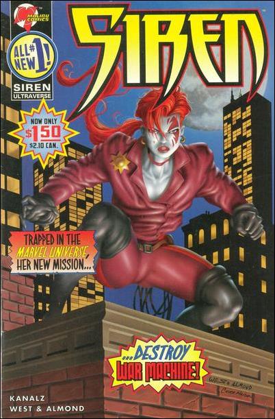 Siren issue 1-B Enhanced Art Cover