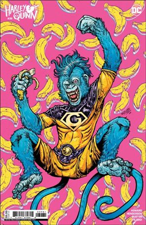 Harley Quinn (2021) issue 39-D Maria Wolf Ape-ril Fools Cardstock Cover