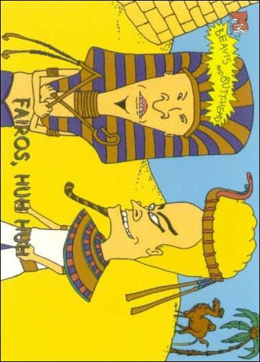 Beavis and Butt-Head (Base Set) card '8169' Fairos, huh huh