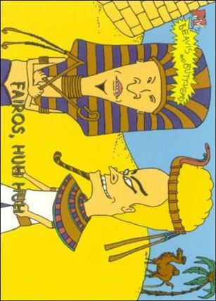 Beavis and Butt-Head (Base Set) card '8169' Fairos, huh huh