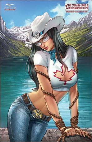 Grimm Fairy Tales Presents Ascension issue 3-D Dawn McTeigue Calgary Expo Cover 1/350