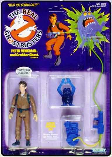 Real Ghostbusters figure 2 Peter Venkman and Grabber Ghost