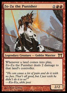 Magic the Gathering: Champions of Kamigawa (Base Set) card 200 Zo-Zu the Punisher