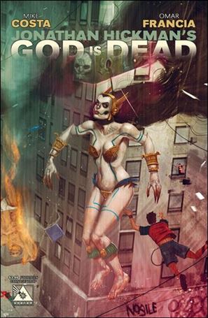 God is Dead issue 14-B German Nobile Carnage Wraparound Cover