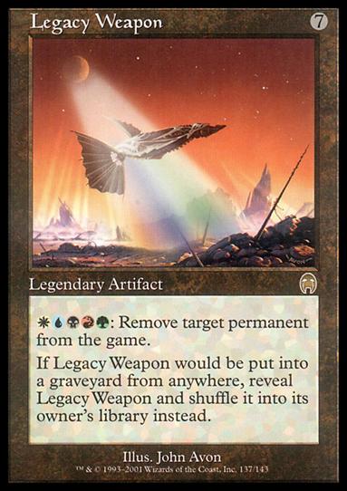Magic the Gathering: Apocalypse (Base Set) card 137 Legacy Weapon