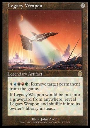Magic the Gathering: Apocalypse (Base Set) card 137 Legacy Weapon