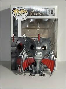 POP! Game of Thrones figure 16-B Drogon (Metallic)