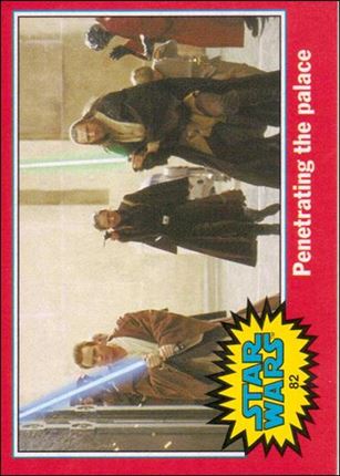 Star Wars Heritage  (Base Set) card 82 Penetrating the palace
