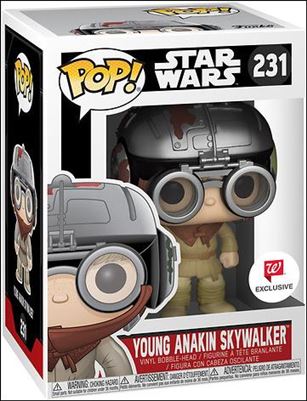 POP! Star Wars figure 231 Young Anakin Skywalker Walgreens Exclusive