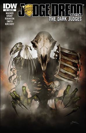 Judge Dredd Classics: The Dark Judges issue 5-B Sam Shearon Subscription Cover