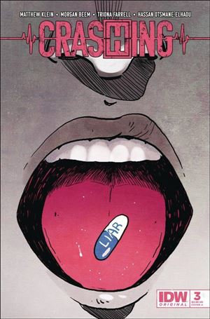 Crashing issue 3 Morgan Beem Cover