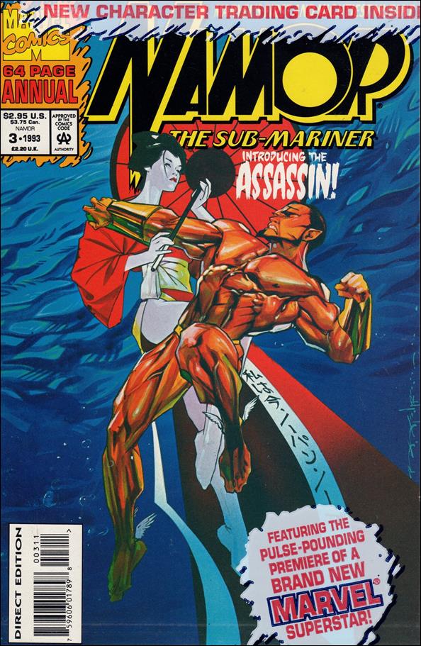 Namor, The Sub-Mariner Annual issue 3 Polybagged w/ Trading Card