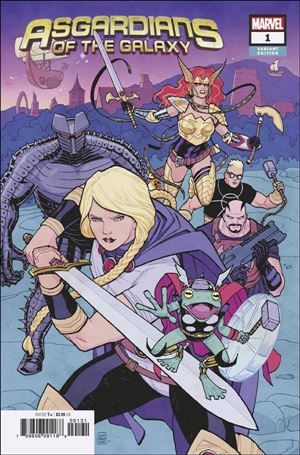 Asgardians of the Galaxy issue 1-D Cliff Chiang 1:50 Cover