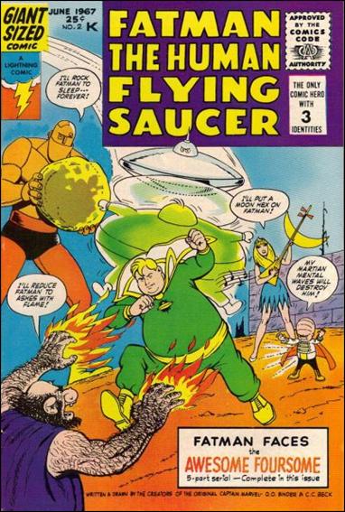 Fatman Human Flying Saucer issue 2
