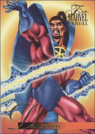 Marvel Annual Flair '95 (Base Set) card 90 Dr. Druid