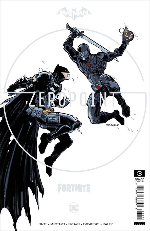 Batman/Fortnite: Zero Point issue 3-C Donald Mustard Cardstock Cover