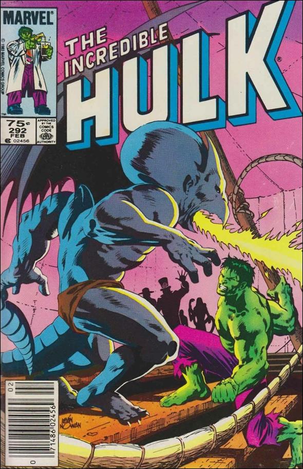Incredible Hulk (1968) issue 292-B Canadian Price Cover