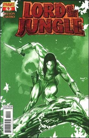 Lord of the Jungle (2012) issue 4-D Paul Renaud Jungle Green Cover