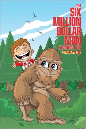 Six Million Dollar Man: Season Six issue 3-B Ken Haeser Cover