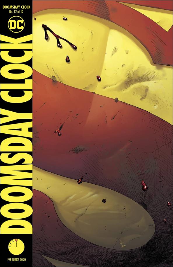Doomsday Clock issue 12 Gary Frank S-Shield Cover