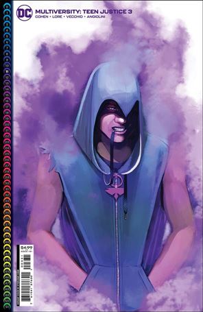 Multiversity: Teen Justice issue 3-C Stephanie Hans Raven Cover