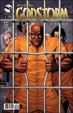 Grimm Fairy Tales Presents Godstorm: Hercules Payne issue 4-B Eric J Cover