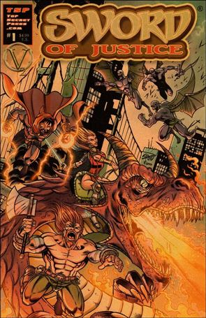 Sword of Justice (2022) issue 1-F Silvio Spotti Gold Cover