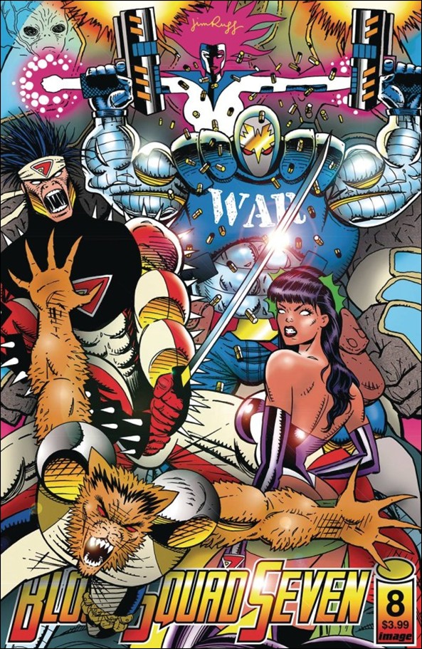 Blood Squad Seven issue 8-C Jim Rugg 1:15 Cover