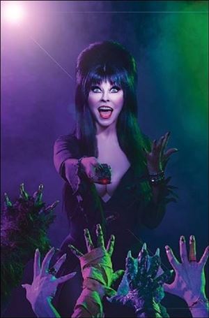 Elvira The Omega Ma'am issue NN-E Metal Photo Virgin-ish