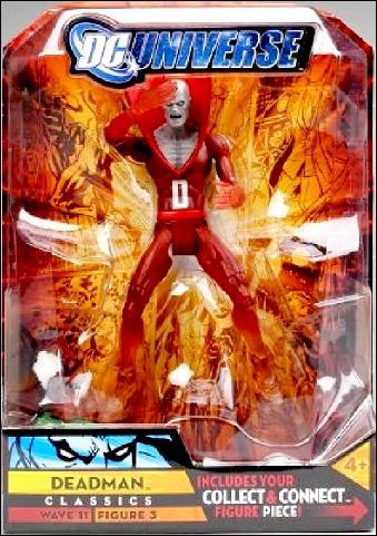 DC Universe Classics (Wave 11) figure 3-B Deadman (Clear Legs and Hands)