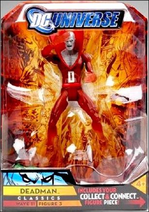 DC Universe Classics (Wave 11) figure 3-B Deadman (Clear Legs and Hands)
