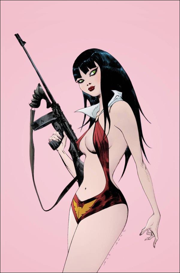 Vampirella vs. the Superpowers issue 4-M Jae Lee 1:25 Virgin Cover