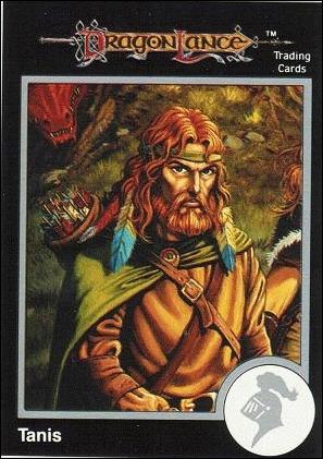 TSR 1991 Trading Cards Premier Edition Factory Set (Base Set) card 13 Dragonlance - Tanis